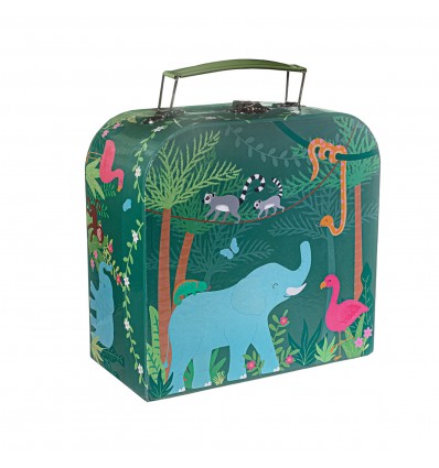 Service à thé Jungle dans sa valise - Sass & Belle