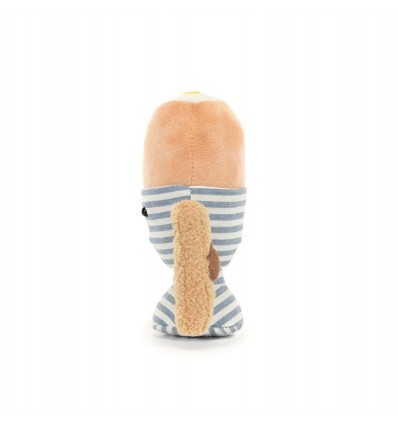 Peluche Amuseable Oeuf à la coque et sa mouillette - Jellycat