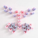 Gommes papillons la vie en rose - Rico Design