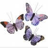 Papillon décoratif à cliper tons violets - Rico Design