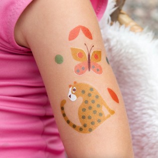 Tatouages temporaires Animaux Sauvages - Rex London 2