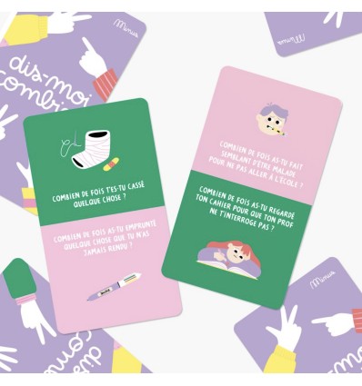 Jeu Dis moi Combien ? - Minus Editions