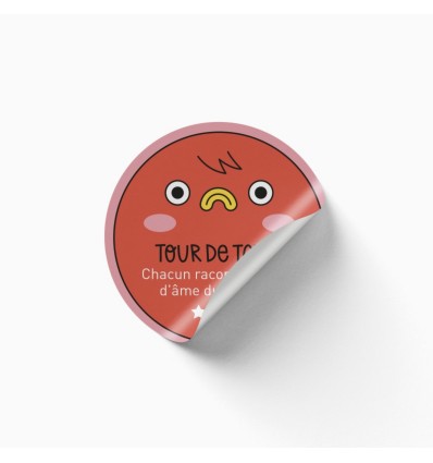 Poster & stickers Nos défis repas - Minus