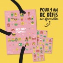 Poster & stickers Nos défis repas - Minus
