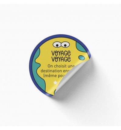 Poster & stickers Nos défis week-end - Minus