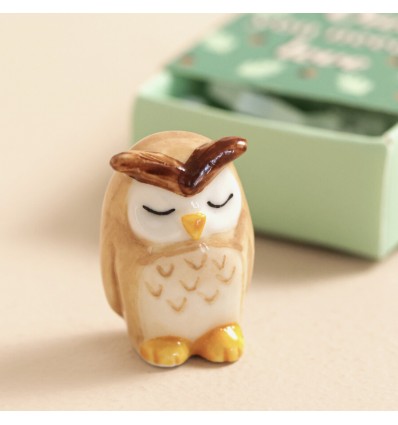 Mini grigri hibou - Lisa Angel