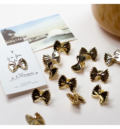 Pin's dorée Farfalle - My Lovely Thing