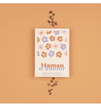 Graines à planter "Maman d'amour" - La Fabrique à Sachets