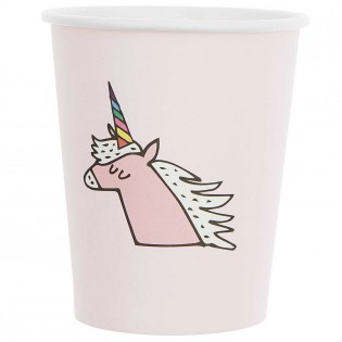 8 gobelets en carton Licorne - Rico Design 2