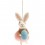 Lapin avec oeuf de Pâques à suspendre - Rico Design