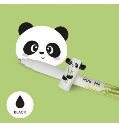 Stylo à encre effaçable Panda - Legami
