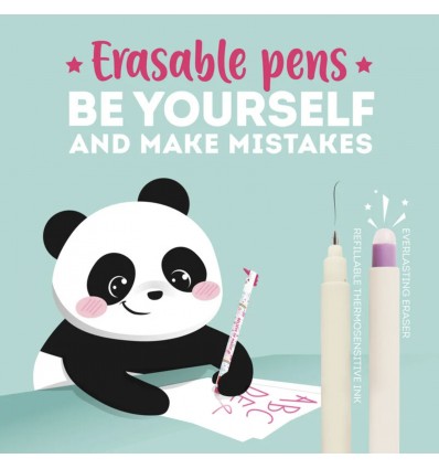 Stylo à encre effaçable Hippo - Legami