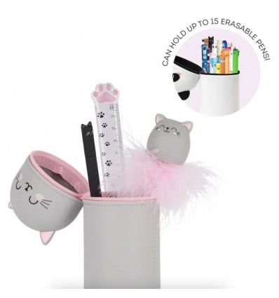 Trousse en silicone Chat - Legami