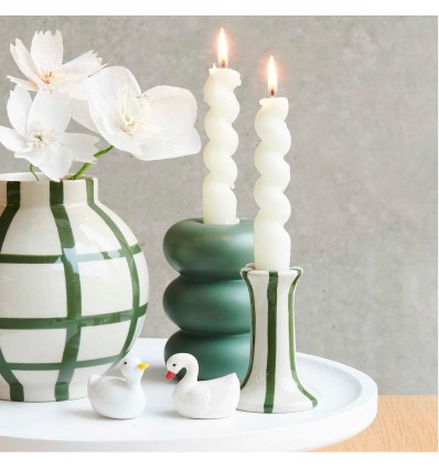 Cygne blanc en céramique - Rico Design