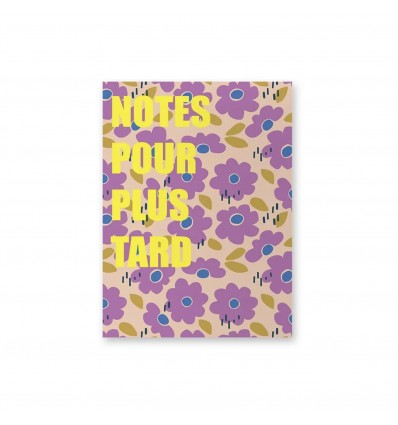 Carnet A5 Notes pour plus tard - Mariisore