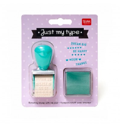 Tampon rotatif Just my type - Legami