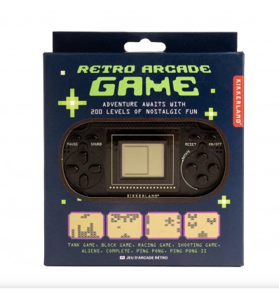 Jeu d'arcade rétro Noir - Kikkerland