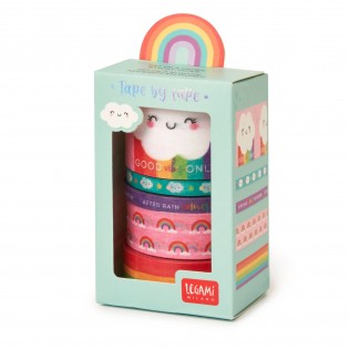 Set de 5 masking tape Rainbow - Legami 2