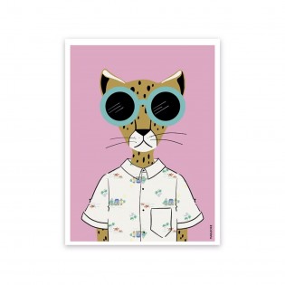 Affiche Léo Hipster- Mariisore 2