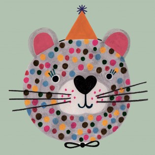 Carte Guépard à pois - Daria Solak Illustrations 2