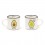 Duo de tasse à expresso avocat - Legami