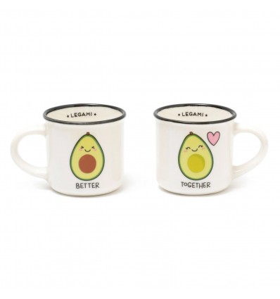 Duo de tasse à expresso avocat - Legami