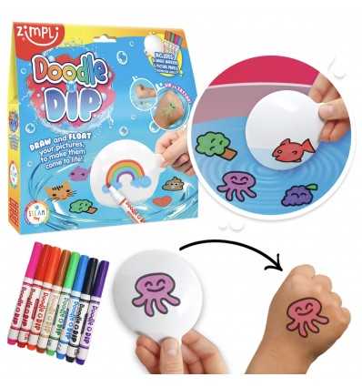 Crayons magiques dessin/tatouage