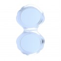 Miroir coquillage iridescent