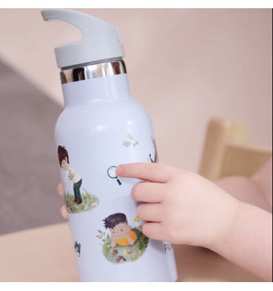 Gourde isotherme Petits explorateurs - Filibabba