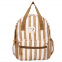 Sac à dos rayures caramel - Kidzroom