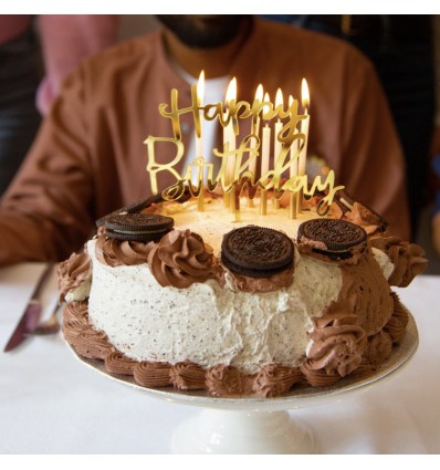 16 Bougies blanches et dorées - Talking tables