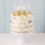 16 Bougies blanches et dorées - Talking tables