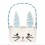 Panier lapin blanc - Talking Tables