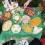 6 corbeilles colorées - Talking Tables