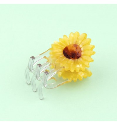 Petite Pince à cheveux Tournesol - Coucou Suzette