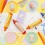 6 gobelets en carton multicolores - Party Deco