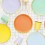 6 gobelets en carton multicolores - Party Deco