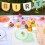 6 gobelets en carton multicolores - Party Deco