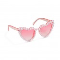 Lunettes coeurs et perles - Party Deco