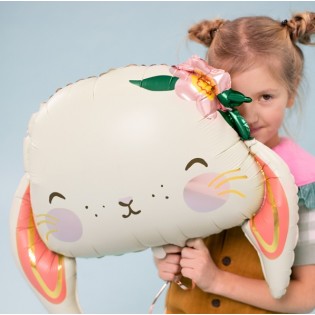 Ballon Lapin en mylar - Party Deco