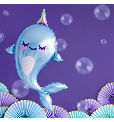 Set de 3 rosaces turquoises - Party Deco