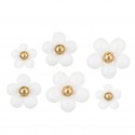 Kit de 6 ballons fleurs - Party Deco