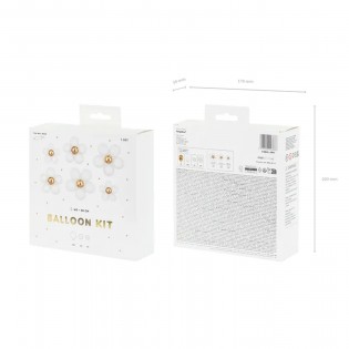 Kit de 6 ballons fleurs - Party Deco 2