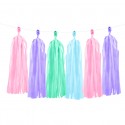 Guirlande tassels multicolores - Party Deco