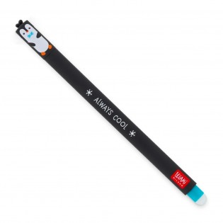 Stylo à encre effaçable Pingouin - Legami