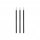 Set de 3 recharges pour stylo effaçable Noir - Legami