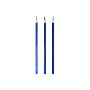 Set de 3 recharges pour stylo effaçable Bleu - Legami 2