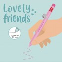 Stylo à encre lovely friends Chat - Legami