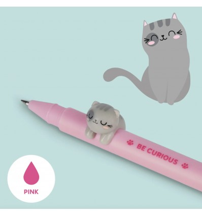 Stylo à encre lovely friends Chat - Legami