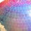 Boule à facettes iridescent 40 cm
